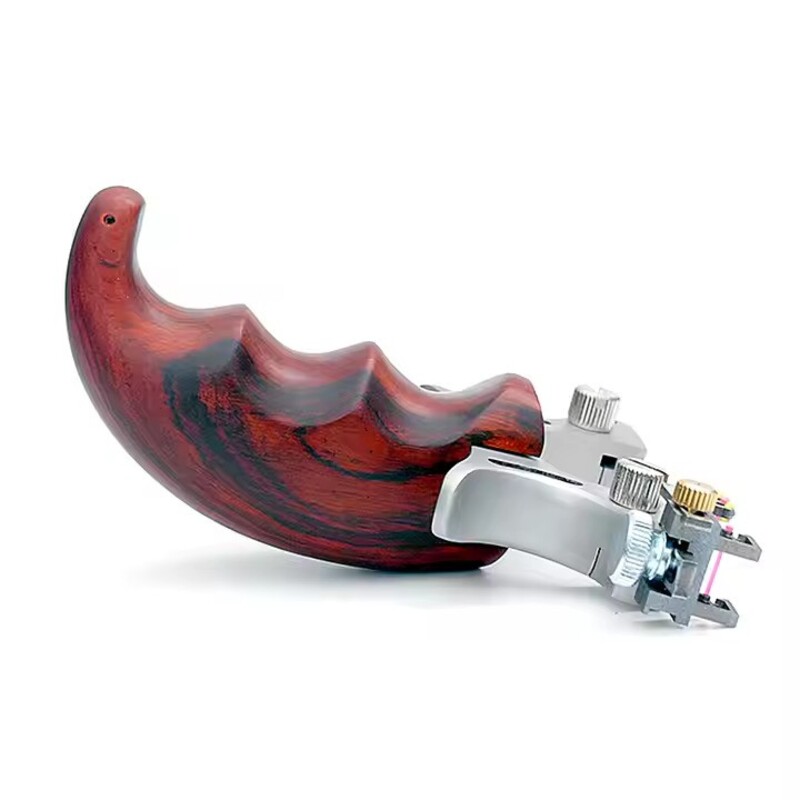 Steinschleuder aus Edelstahl 304 mit Glasfaserzielhilfe Vorschaubild 2