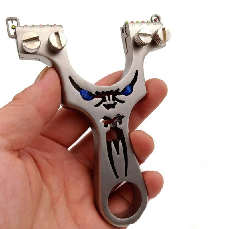 SPOOK Steinschleuder aus Edelstahl Vorschaubild 3